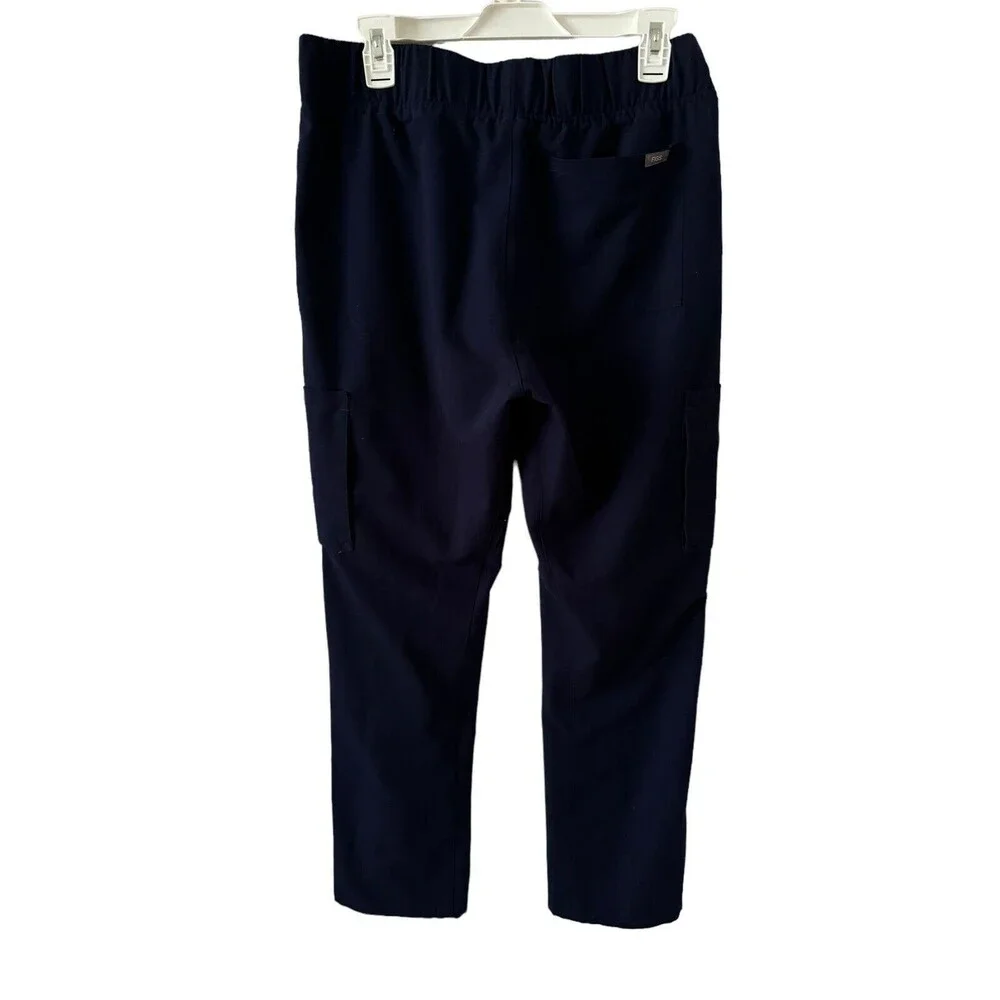 Figs Men's Blue Camo Malang Slim Cargo Scrub Pants‎ Size Medium M18SW2005 - Picture 2 of 8